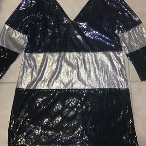 Sequin mini dress